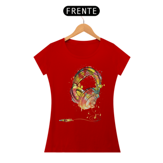 Nome do produto CAMISETA FEMININA - FONE