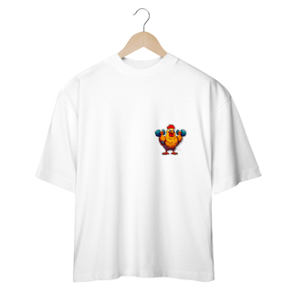 Nome do produtoCamiseta Oversized - Frangolino Sticker