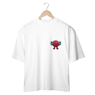 Nome do produtoCamiseta Oversized - Cérebro Sticker