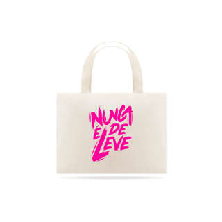 Nome do produtoEcobag - Nunca é de Leve