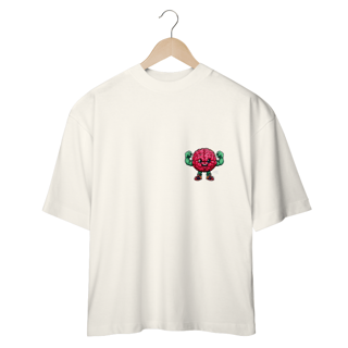 Nome do produtoCamiseta Oversized - Cérebro Sticker