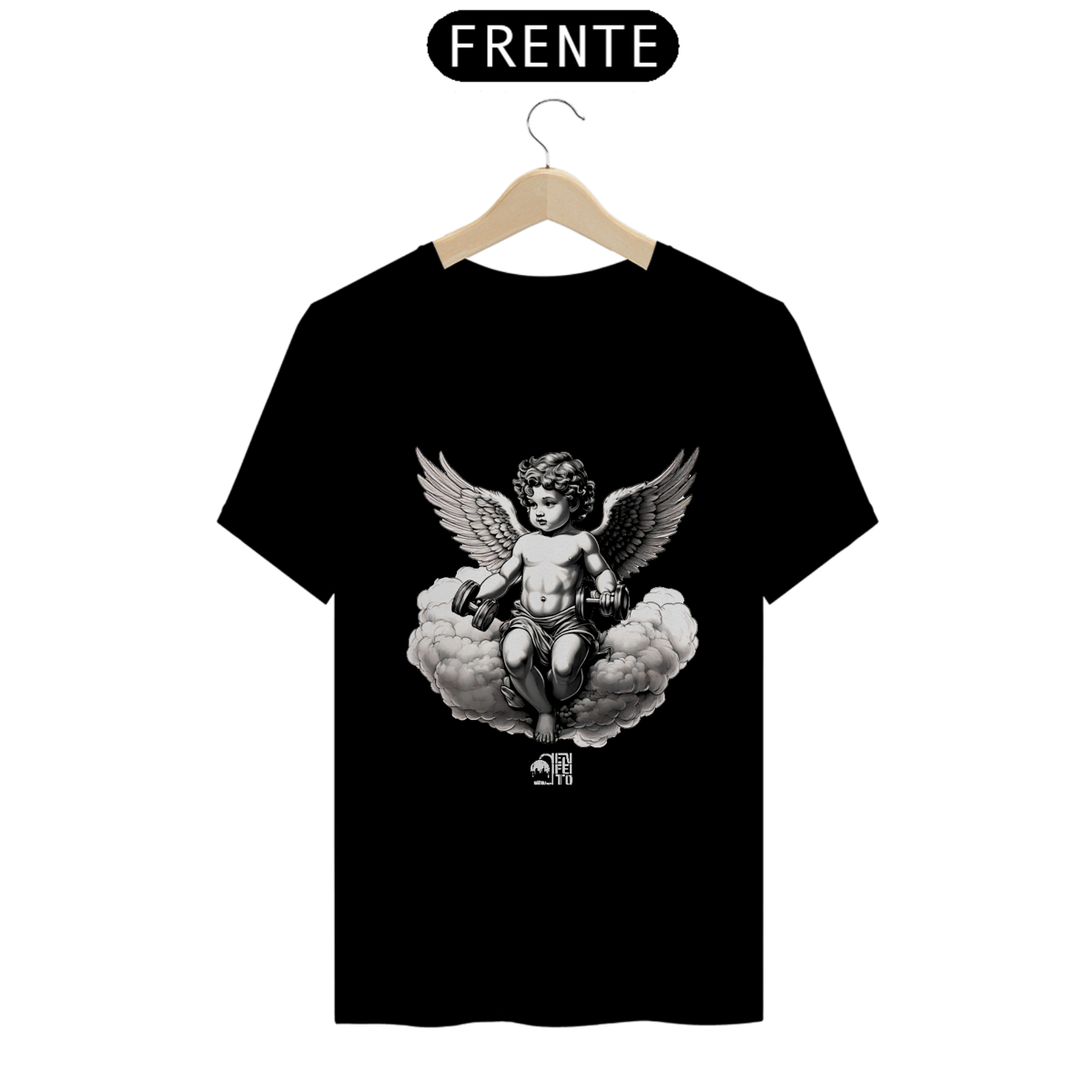 Nome do produto: Camiseta Algodão - Angel