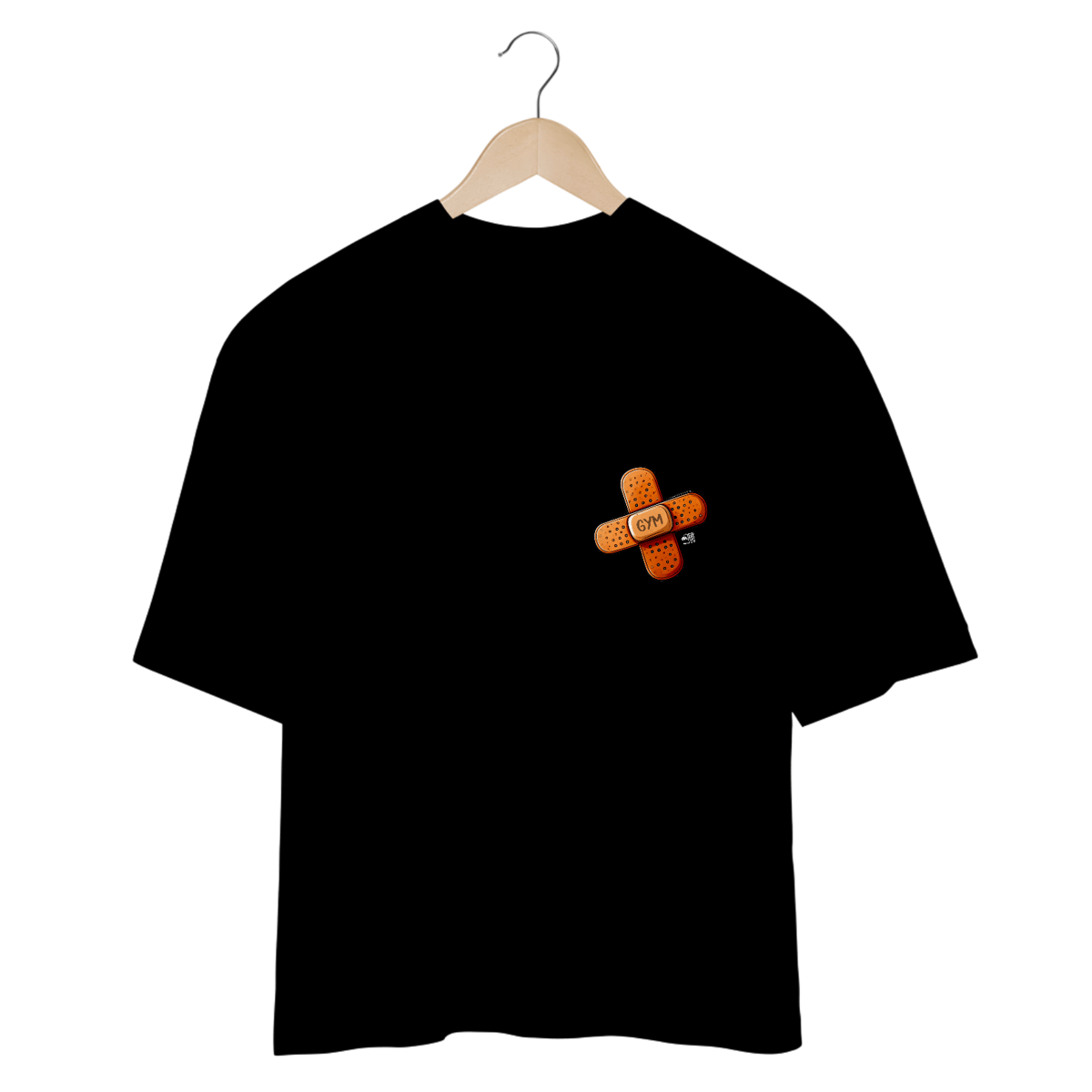 Nome do produto: Camiseta Oversized - Curativo
