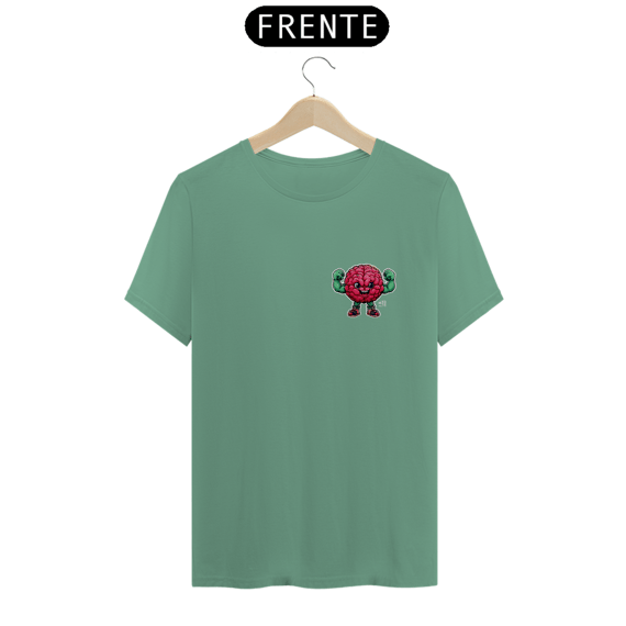 Camiseta Estonada - Cérebro Sticker