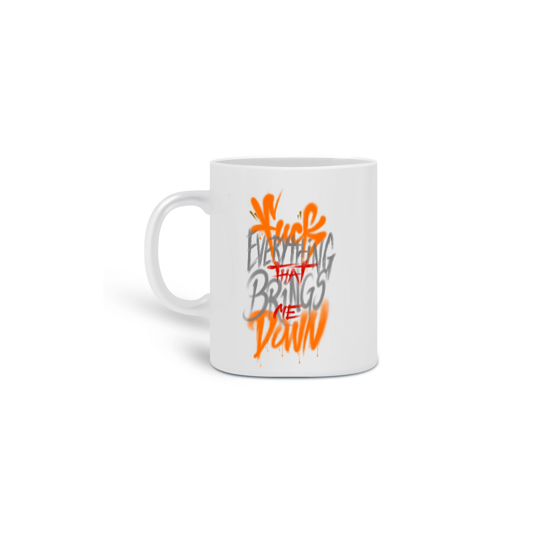 Nome do produto: Caneca Endorphined Skull