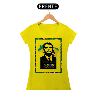 Nome do produto T-shirt Fem. bolsonaro moldura