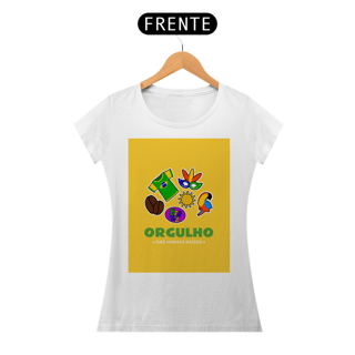 Nome do produto T-shirt camiseta orgulho das minhas raízes