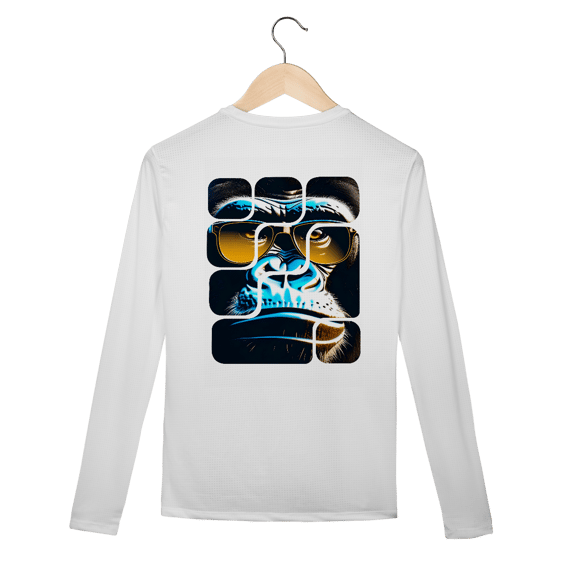 Manga Longa Sport Biggie - Logo Escura
