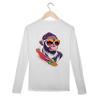 Manga Longa Sport Skate - Logo Escura