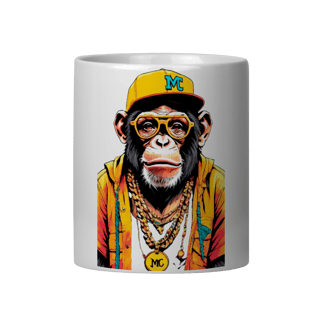 Caneca Chimpa - Logo Clara