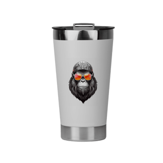 Copo Térmico Beard Branco