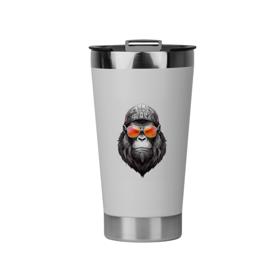 Copo Térmico Beard Branco