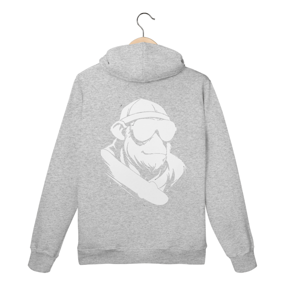 Moletom White Skate - Logo Clara
