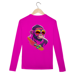 Nome do produto Manga Longa Sport Skate - Logo Escura