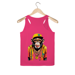 Nome do produto Regata Feminina Sport Chimpa - Logo Escura