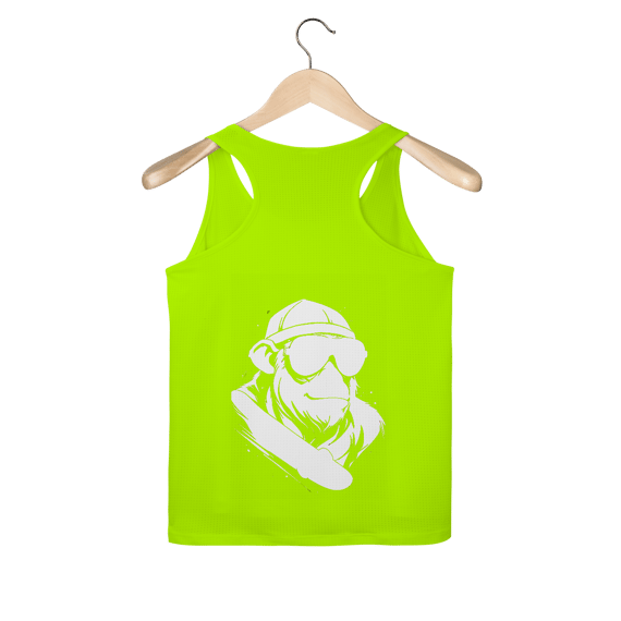 Regata Feminina Sport White Skate - Logo Clara