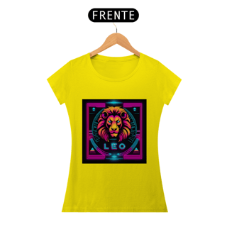 Nome do produto Camiseta Feminina Signo de Leão