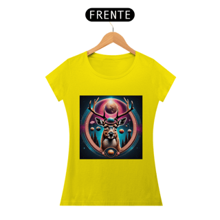 Nome do produto Camiseta Feminina Veado Estelar