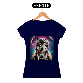 Nome do produto Camiseta Feminina Lobo Estelar