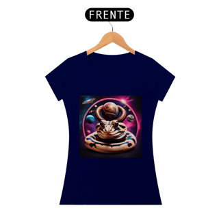 Nome do produto Camiseta Feminina Jibóia Estelar