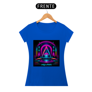 Nome do produto Camiseta Feminina Signo de Aquário