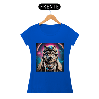 Nome do produto Camiseta Feminina Lobo Estelar