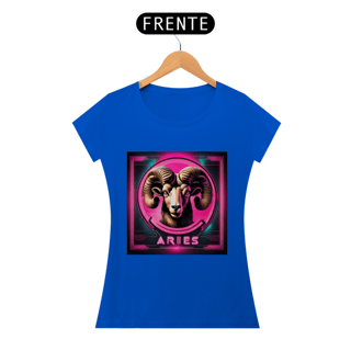 Nome do produto Camiseta Feminina Signo de Áries