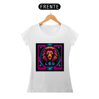 Nome do produto Camiseta Feminina Signo de Leão