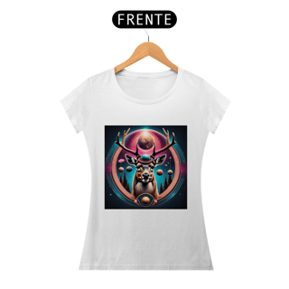 Nome do produto Camiseta Feminina Veado Estelar