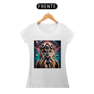 Nome do produto Camiseta Feminina Coruja Estelar