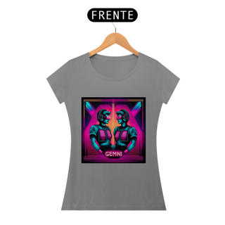 Nome do produto Camiseta Feminina Signo de Gêmeos