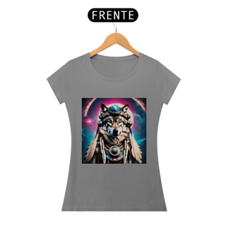 Nome do produto Camiseta Feminina Lobo Estelar