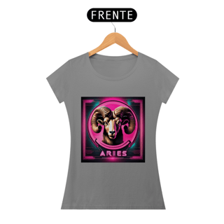 Nome do produto Camiseta Feminina Signo de Áries