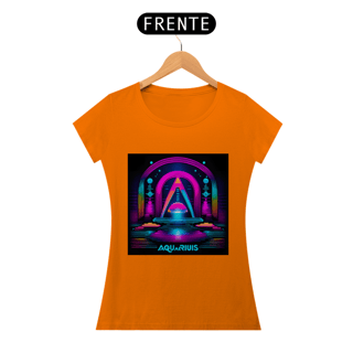 Nome do produto Camiseta Feminina Signo de Aquário