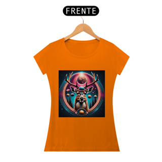 Nome do produto Camiseta Feminina Veado Estelar