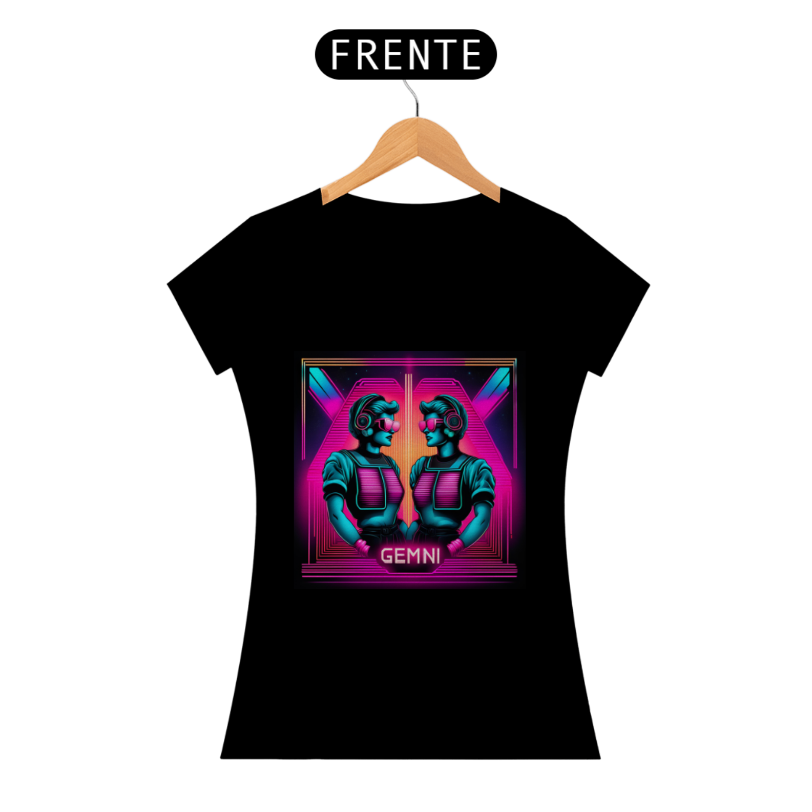 Camiseta Feminina Signo de Gêmeos