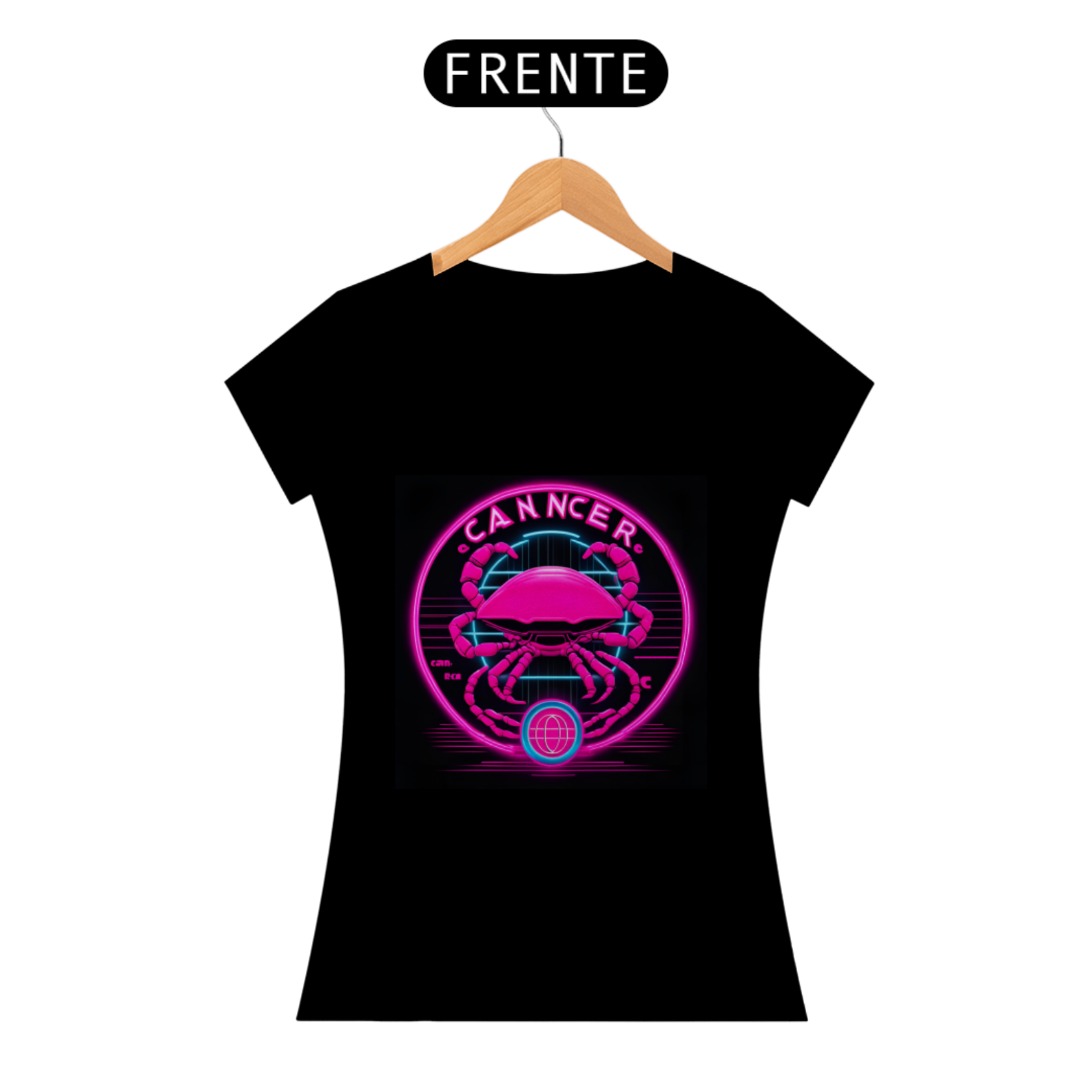 Camiseta Feminina Signo de Câncer