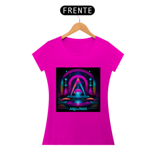 Nome do produto Camiseta Feminina Signo de Aquário