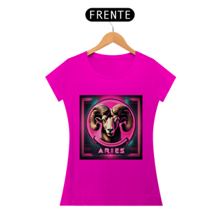 Nome do produto Camiseta Feminina Signo de Áries