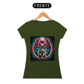 Nome do produto Camiseta Feminina Veado Estelar