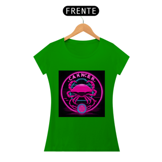 Nome do produto Camiseta Feminina Signo de Câncer