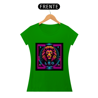 Nome do produto Camiseta Feminina Signo de Leão