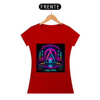 Nome do produto Camiseta Feminina Signo de Aquário