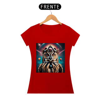 Nome do produto Camiseta Feminina Coruja Estelar