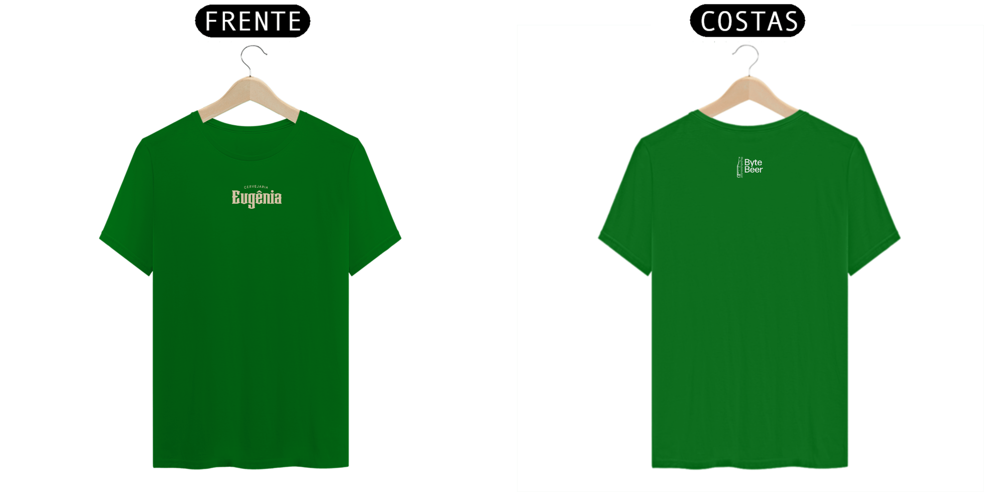 Camiseta Cervejaria Eugênia cores 