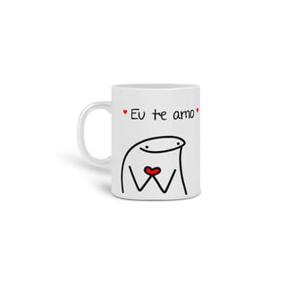 Caneca Eu te amo, mas as vezes...