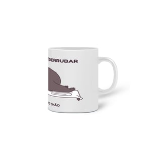 Nome do produto Caneca Você não pode derrubar quem já está no chão