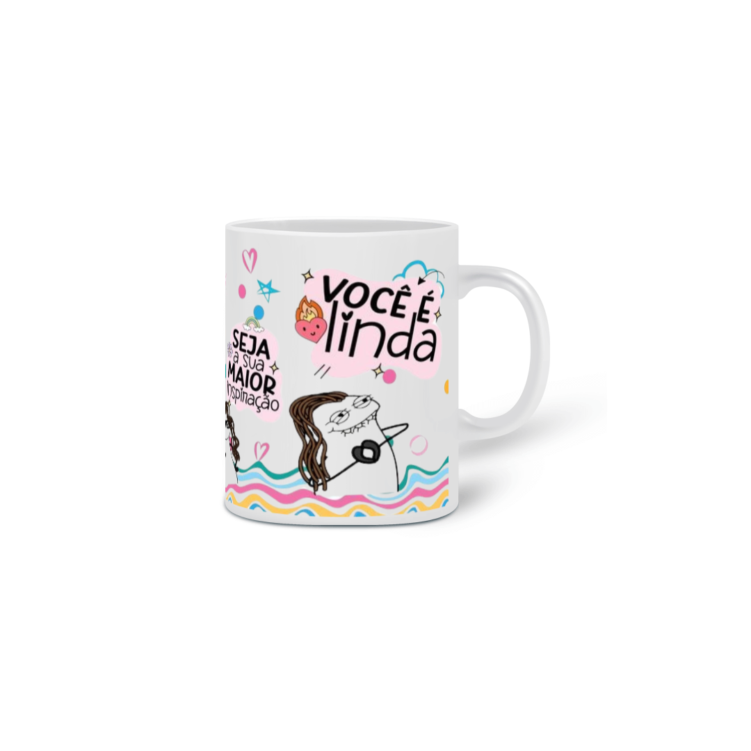 Nome do produto: Caneca Vocé é linda