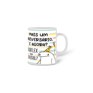 Nome do produto Caneca Mais um aniversário, Dorflex ou Rivotril?