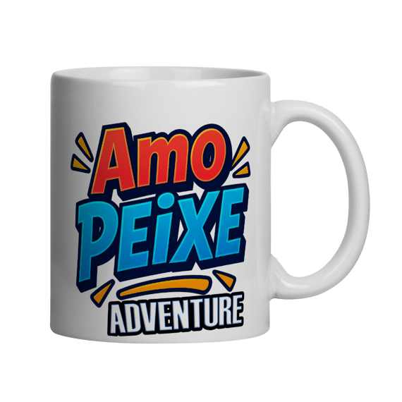 Caneca Amo Peiexe Adventure